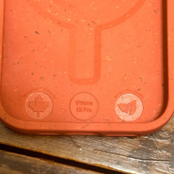 Pela Coral Confetti iPhone 15 Pro Cell Phone Case - Picture 2 of 3